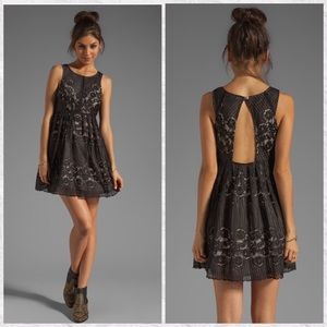 Free People REVOLVE Rocco Lace Scoop Neck Dress